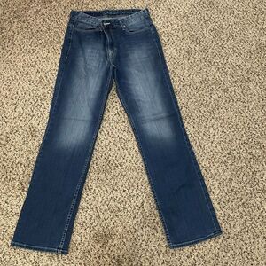 Calvin Klein Dark wash  straight Jeans Blue 31x30